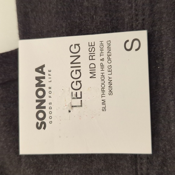 NWT Sonoma women's midrise leggings - Picture 3 of 6